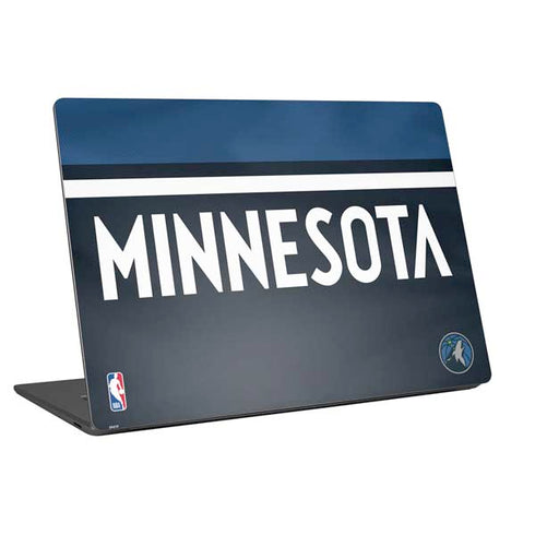 NBA Minnesota Timberwolves Jersey Universal Laptop 13in (10.6 x 7.6in) Skin